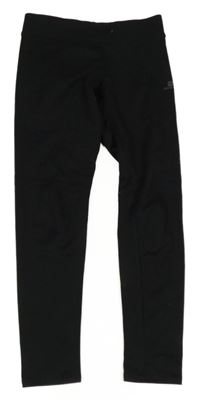 Černé sportovní legíny Decathlon
