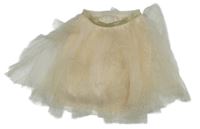 Pudrová tylová sukně se třpytkami Dunnes