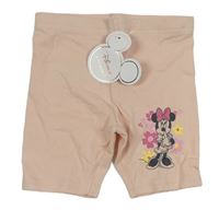 Světlerůžové legínové kraťasy s Minnie PRIMARK
