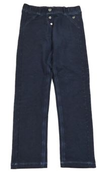 Tmavomodré batikované tregíny