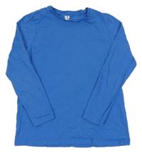 Modré melírované triko V BY VERY