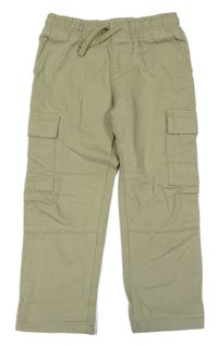 Olivové cargo rifle PRIMARK