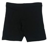 Černé elastické kraťasy Primark