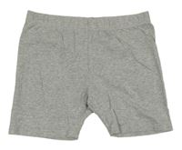 Šedé melírované elastické kraťasy Pepperts