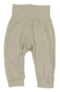 Béžové melírované lehké tepláky H&M