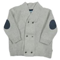 Šedý propínací svetr Obaibi