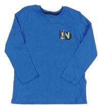 Modré triko s potiskem Pep&Co