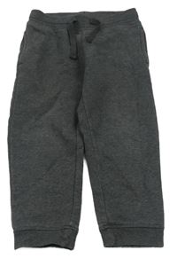 Tmavošedé tepláky H&M