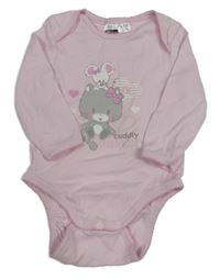 Růžové body s myškou a kočičkou Ergee