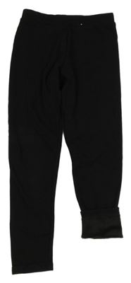 Černé zateplené legíny Primark