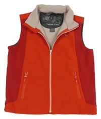 Červená softshellová funkční vesta s logem Regatta