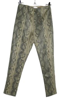 Dámské černo-béžové vzorované tregíny Primark 