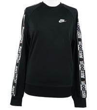 Pánská černá mikina s logy Nike 