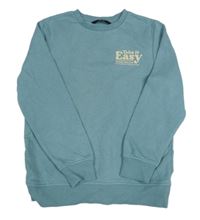 Modrá mikina s nápisem George