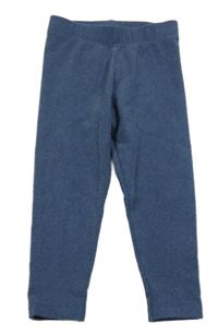 Tmavomodré melírované legíny Nutmeg