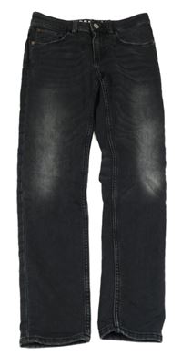 Černé teplákové skinny rifle H&M