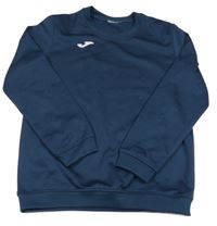 Tmavom odrá sportovní mikina s logem Joma