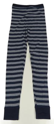 Tmavomodré pruhované spodní kalhoty C&A