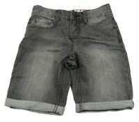 Šedé riflové kraťasy Chapter Young 