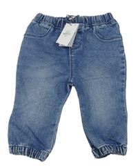 Nové - Modré cuff rifle Primark