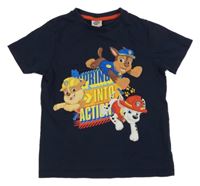 Tmavomodré tričko s Paw Patrol Nickelodeon