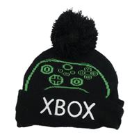 Černá pletená čepice X-box Primark