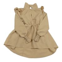 Béžové košilové šaty Shein 