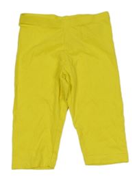 Žluté capri legíny Lupilu 