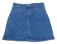 Modrá riflová sukně H&M