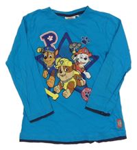 Azurovo-tmavomodré triko s Paw Patrol Nickelodeon
