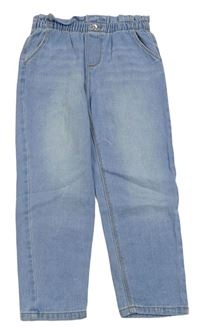Světlemodré paper bag slouchy rifle zn. Denim Co.