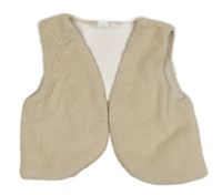 Smetanové kožešinové podšité bolérko Topolino