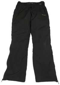 Černé šusťákové zimní oteplovačky MOVE ONA