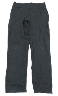 Tmavošedé melírované teplákové kalhoty M&S