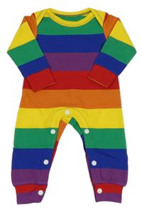 Barevná pruhovaná tepláková kombinéza Sully&Juno