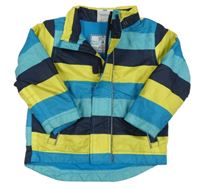 Pruhovaná šusťáková jarní bunda Topomini