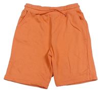 Oranžové teplákové kraťasy Primark