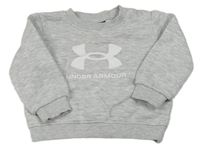 Šedá melírovaná mikina s logem Under Armour
