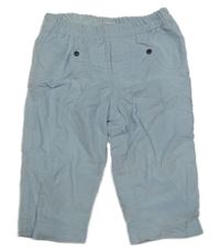 Světlemodré manšestrové podšité kalhoty Absorba