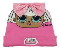 Neonově růžová čepice s L.O.L. Surprise Primark