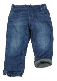 Modré podšité jogger rifle H&M