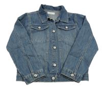 Tmavomodrá riflová bunda