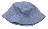 Modrý melírovaný klobouk Nutmeg