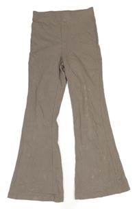 Světlehnědé flare legíny H&M