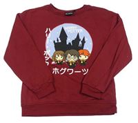 Vínová mikina - Harry Potter 