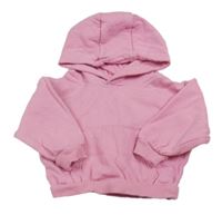 Růžová mikina s kapucí Primark