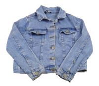 Světlemodrá riflová crop bunda zn. Pep&Co