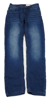 Tmavomodré teplákové rifle Pepperts