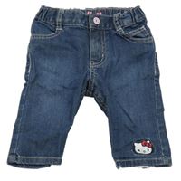 Modré rifle s Hello Kitty H&M