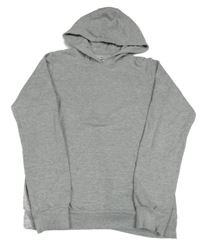 Šedá mikina s kapucí Y.F.K.